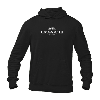 Men's Coach Logo Pullover Hoodie