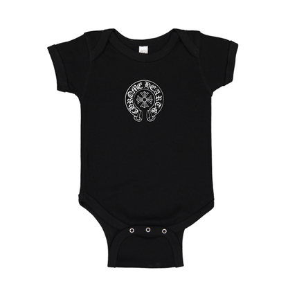 Chrome Hearts Logo Baby Romper Onesie