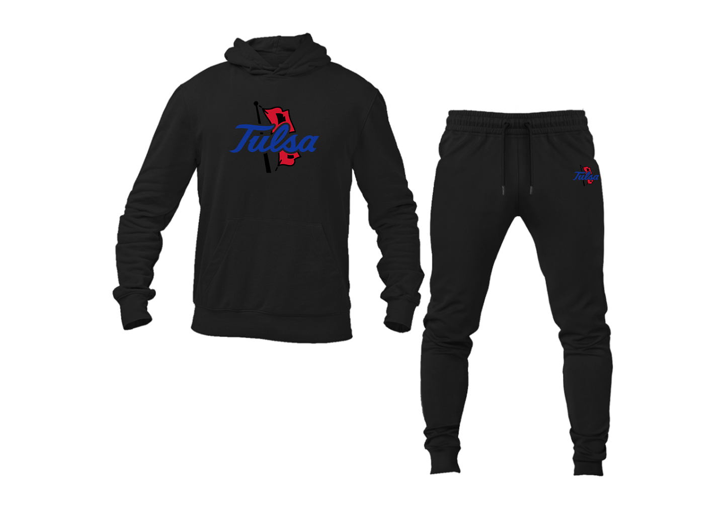 Men's Tulsa Golden Hurricane Hoodie Joggers Set