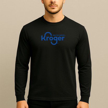 Men's Kroger Logo Long Sleeve T-Shirt