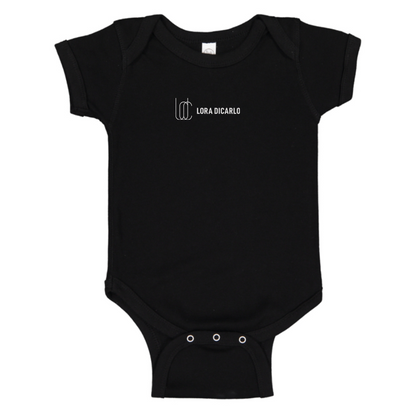 Lora Dicarlo Logo  Baby Onesie Romper