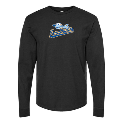 Youth Aberdeen IronBirds Logo Cotton Long Sleeve T-Shirt