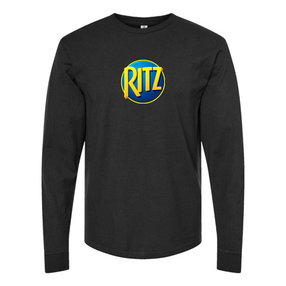 Youth Ritz Crackers Logo Cotton Long Sleeve T-Shirt