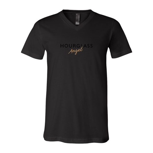 Hourglass Angel  BELLA  CANVAS - Jersey V-Neck T-Shirt