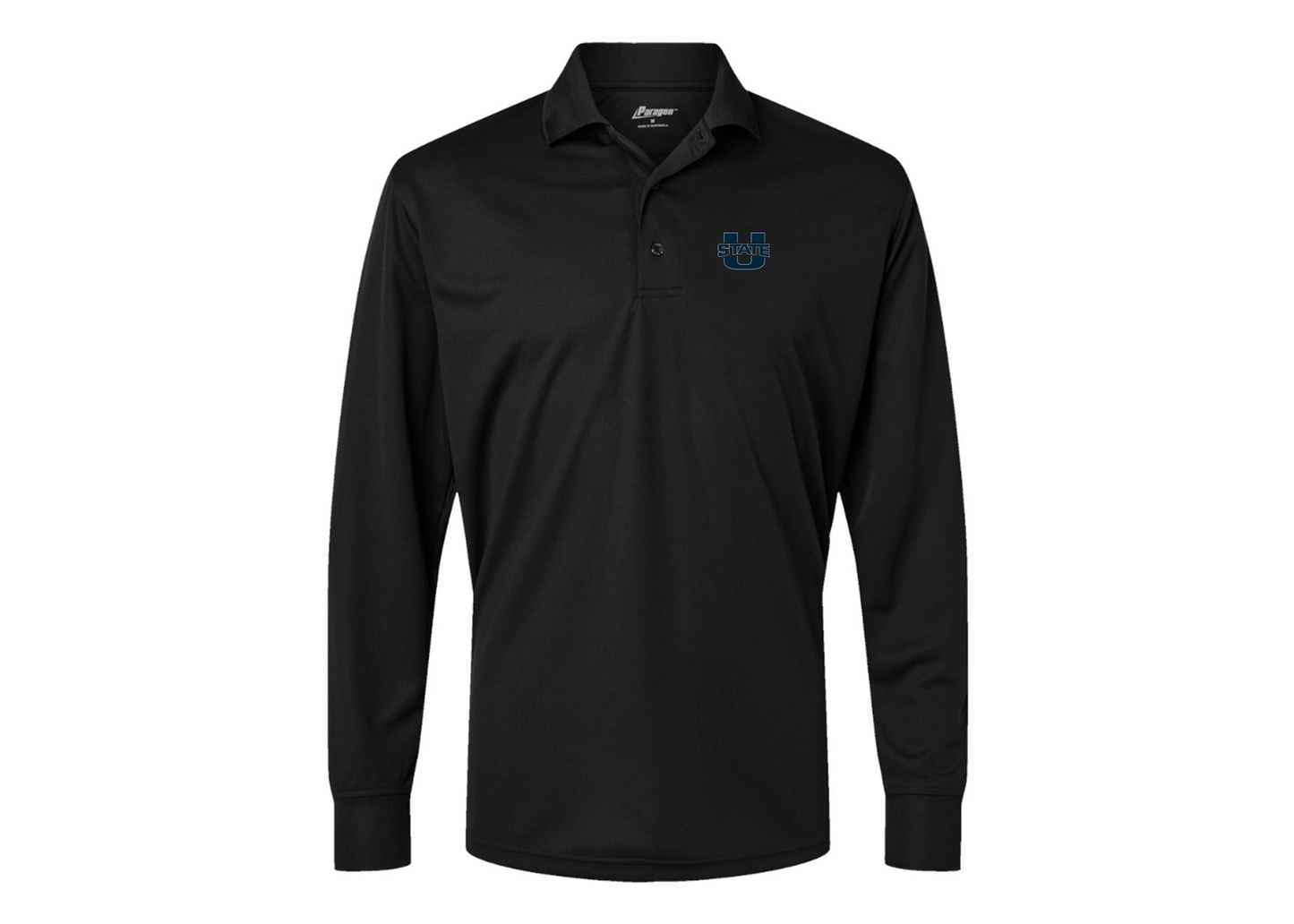 Men's Utah State Aggies Paragon Prescott Long Sleeve Polo