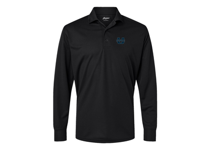 Men's Utah State Aggies Paragon Prescott Long Sleeve Polo