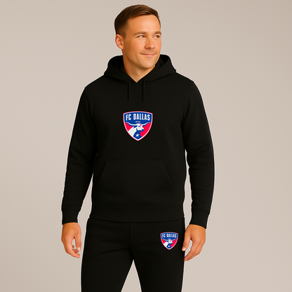 Men's FC Dallas Soccer Logo Hoodie Joggers Set