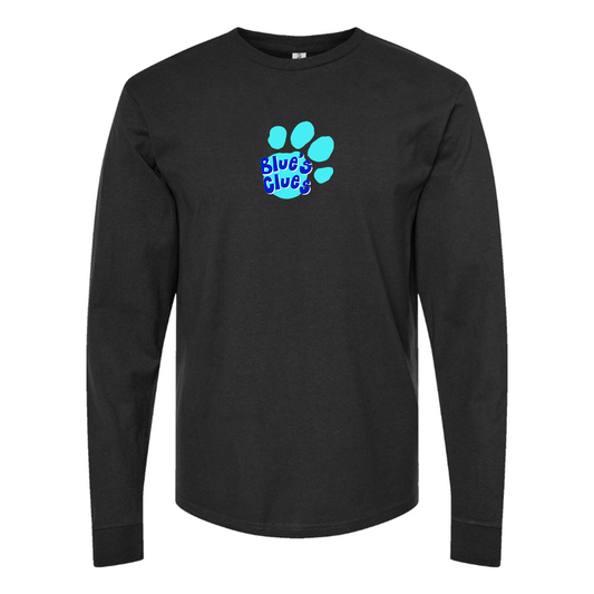 Youth Blues Clues Logo Cotton Long Sleeve T-Shirt