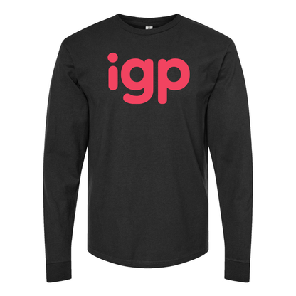 Men's Indian Gifts Portal  Logo Cotton Long Sleeve T-Shirt