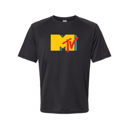 Men's MTV Logo Polyester T-Shirt
