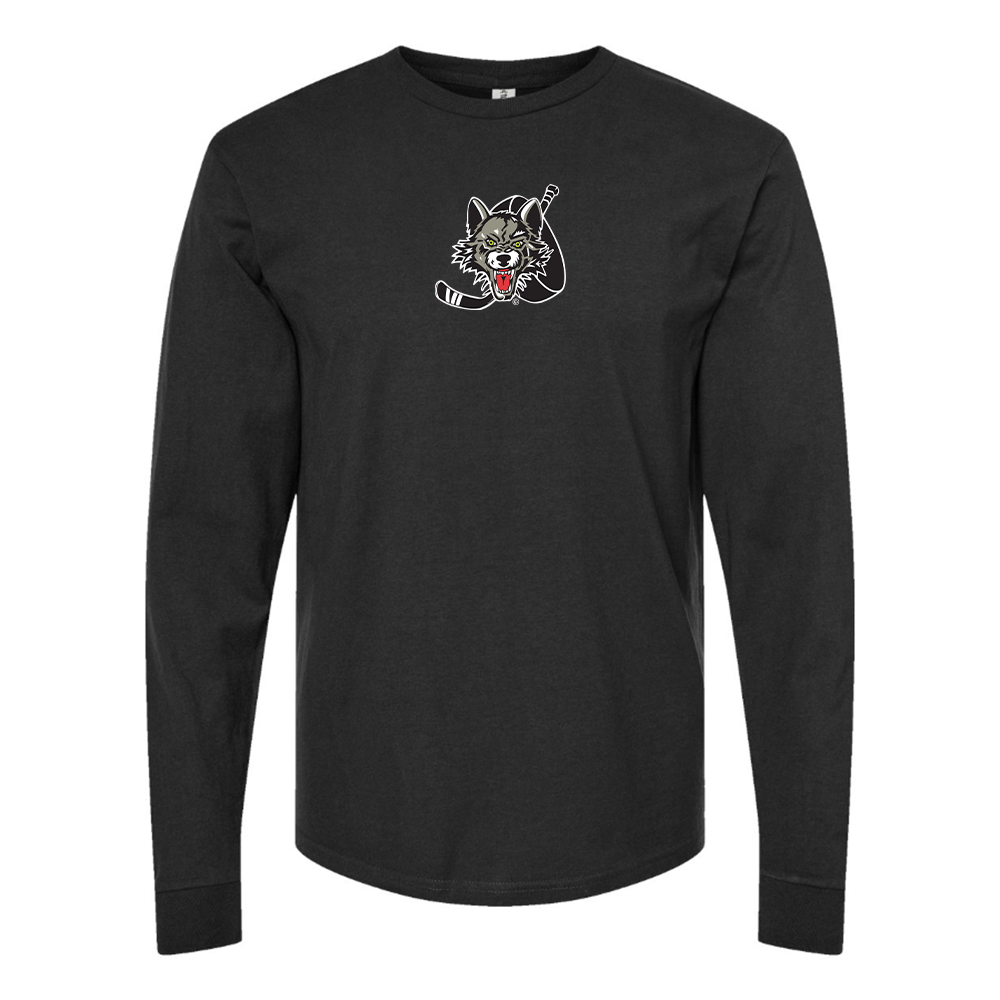 Men's Chicago Wolves Logo Long Sleeve T-Shirt