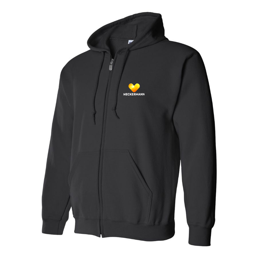 Men's Neckermann Logo  Zipper Hoodie