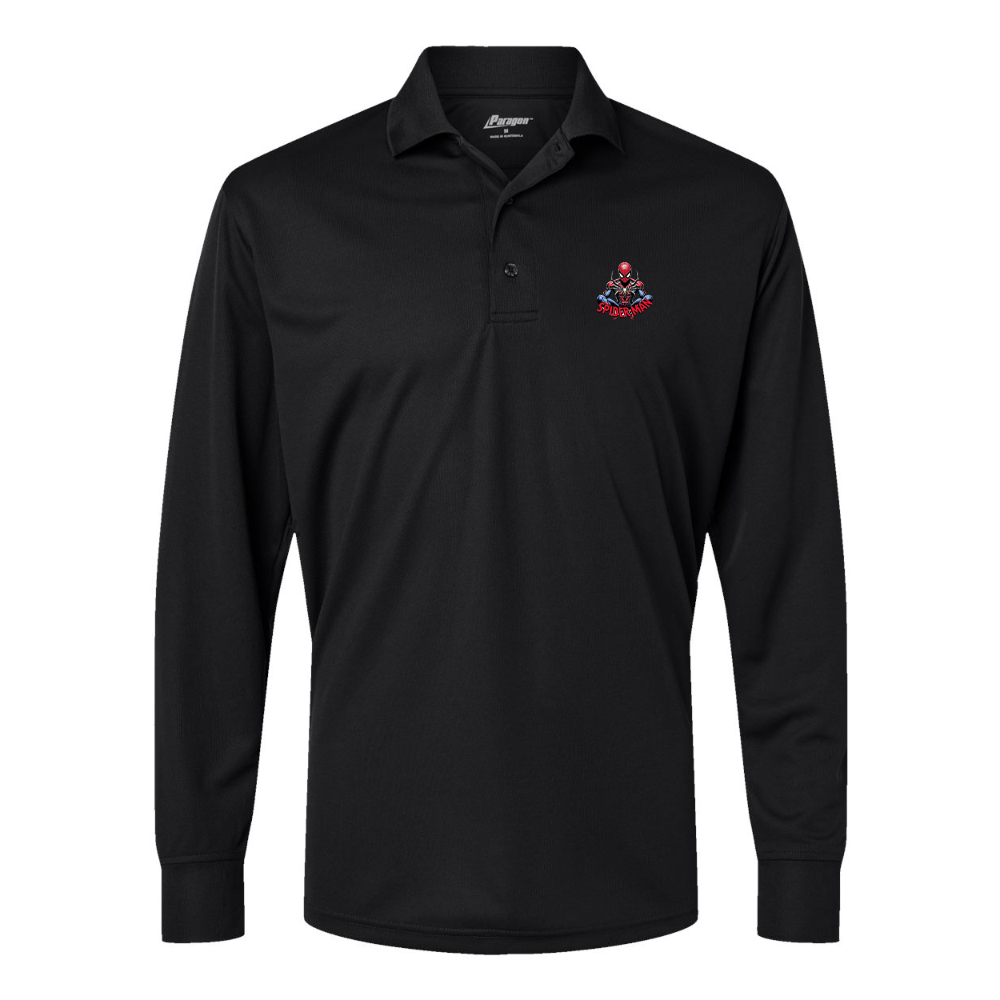 Men's Spider-Man 2025 Paragon Prescott Long Sleeve Polo