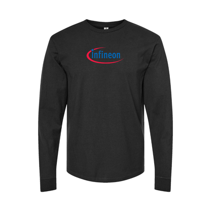 Youth Infineon Logo Cotton Long Sleeve T-Shirt