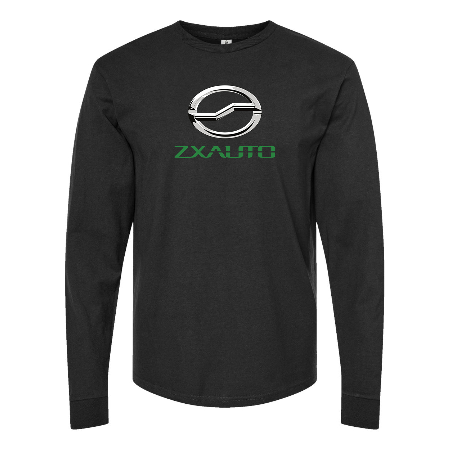 Men's ZX Logo  Cotton Long Sleeve T-Shirt