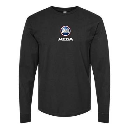 Men's Aixam Mega Logo Cotton Long Sleeve T-Shirt