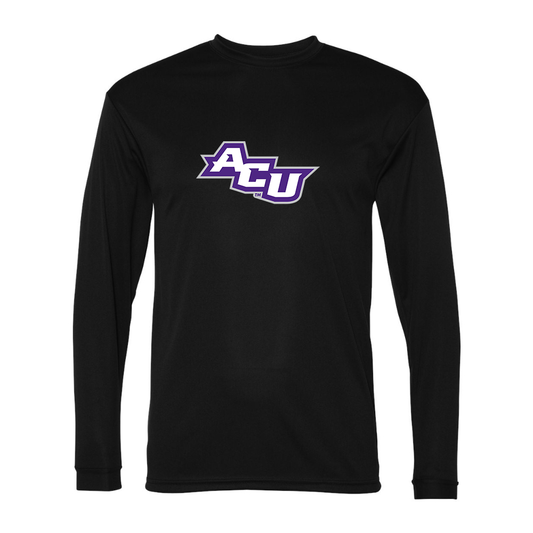 Men's Abilene Christian Wildcats   Performance Long Sleeve T-Shirt