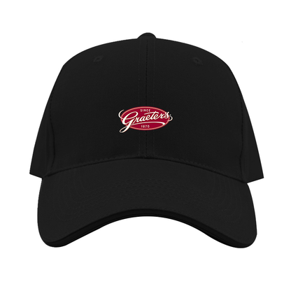 Graeters Logo  Dad Baseball Cap Hat
