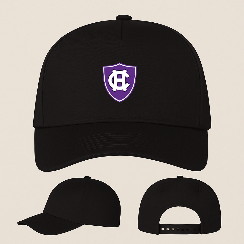 Holy Cross Crusaders Logo Five Panel Twill Snapback Cap
