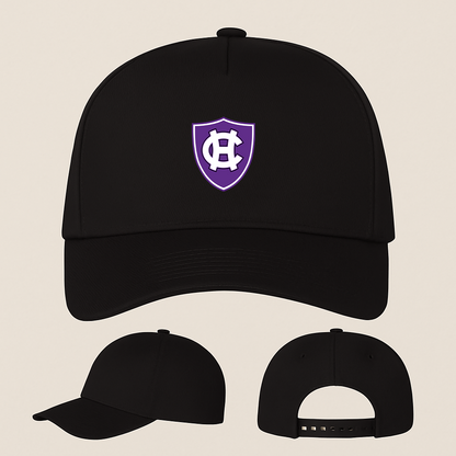 Holy Cross Crusaders Logo Five Panel Twill Snapback Cap
