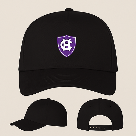 Holy Cross Crusaders Logo Five Panel Twill Snapback Cap