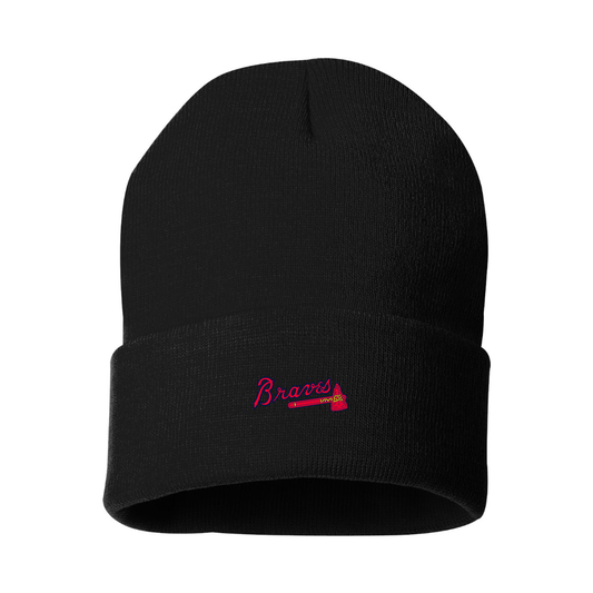 Atlanta Braves Logo Beanie Hat