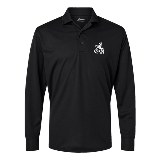 Men's  Colt Horse Paragon Prescott Long Sleeve Polo