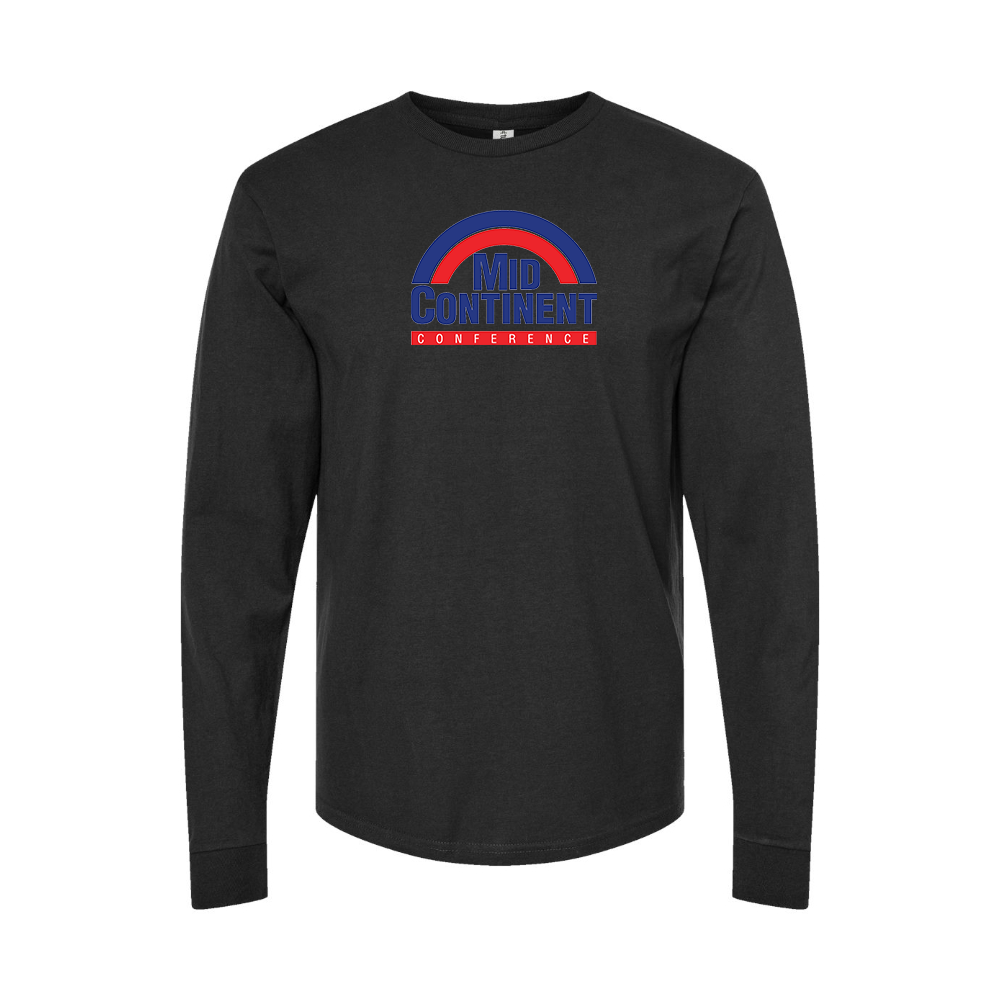 Youth Mid Continent Conference Logo Cotton Long Sleeve T-Shirt