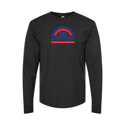 Youth Mid Continent Conference Logo Cotton Long Sleeve T-Shirt