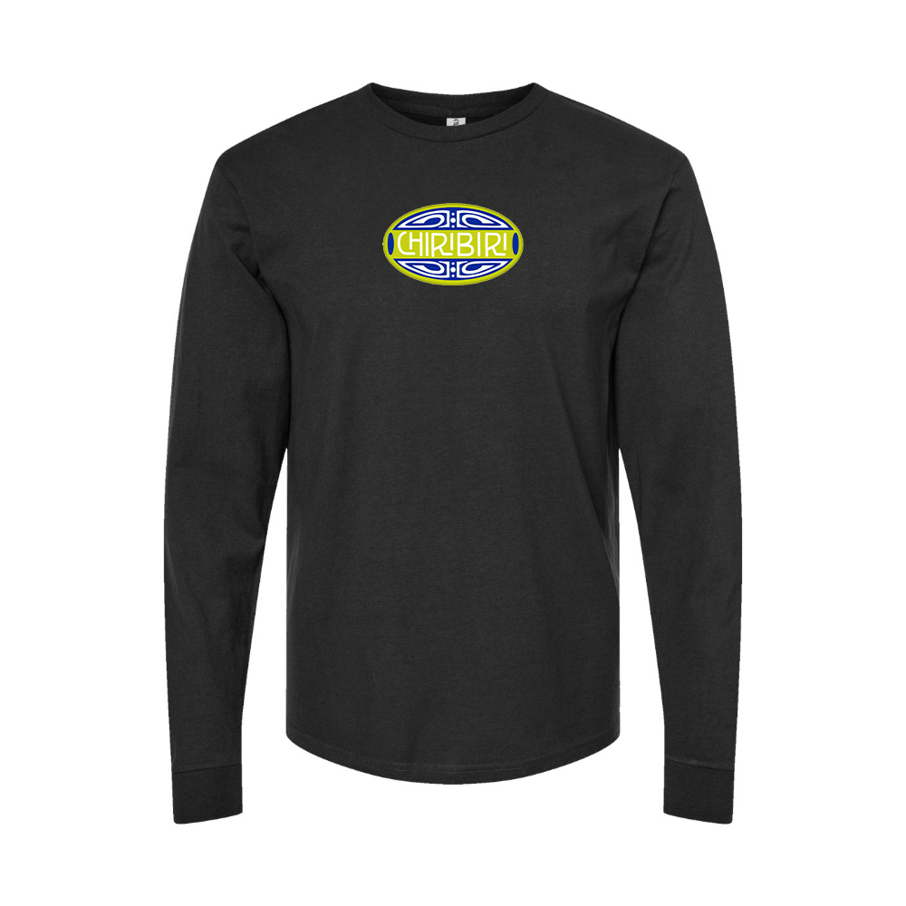 Youth Chiribiri Logo Cotton Long Sleeve T-Shirt