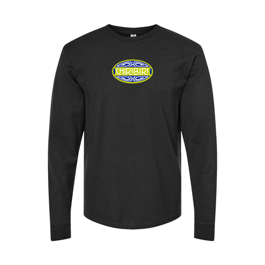 Youth Chiribiri Logo Cotton Long Sleeve T-Shirt