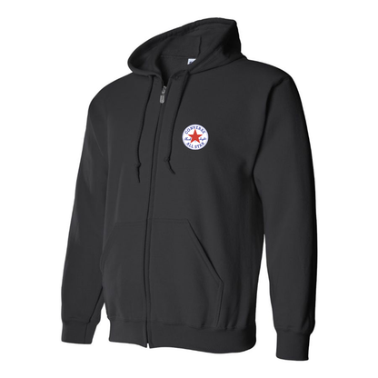 Men's Chuck Taylor All Star Logo Zipper Hoodie