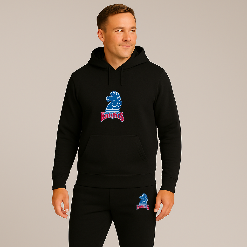 Men's Fairleigh Dickinson Knights Logo Hoodie Joggers Set