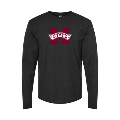 Men's Mississippi State Bulldogs Logo Long Sleeve T-Shirt