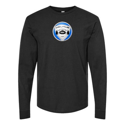Men's Melkus Logo Cotton Long Sleeve T-Shirt