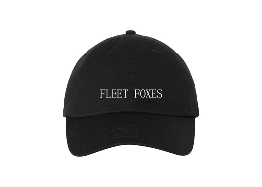 Fleet Foxes Logo  Valucap Adult Bio-Washed Classic Dad Hat