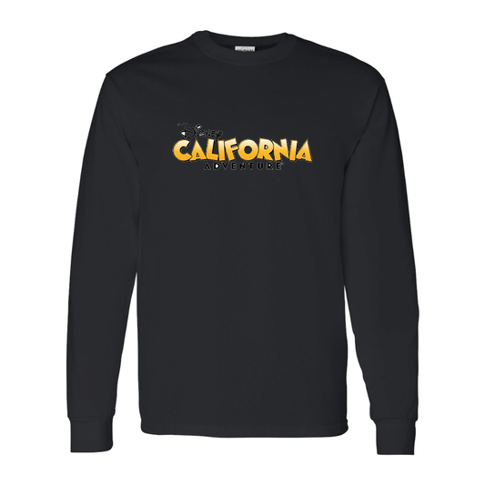 Men's Disney California Adventure Gildan Heavy Cotton Long Sleeve T-Shirt