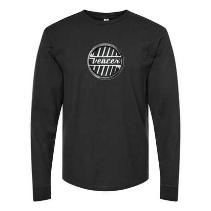 Men's Vencer Logo Cotton Long Sleeve T-Shirt