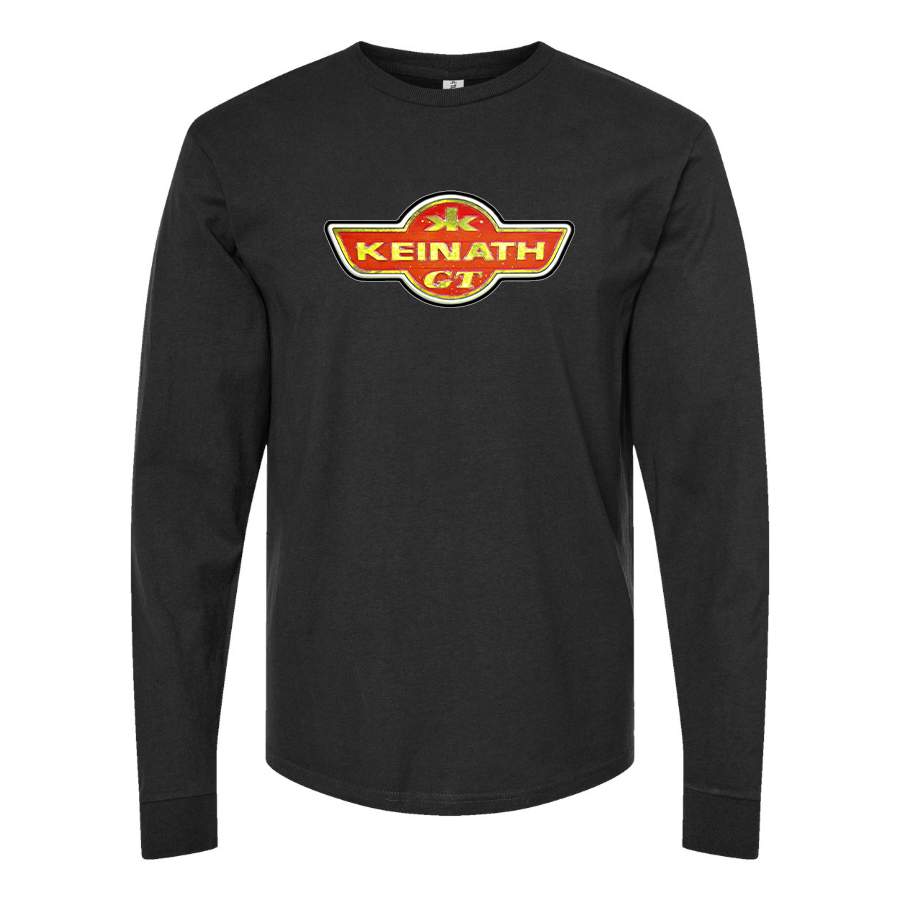 Men's Keinath Logo Cotton Long Sleeve T-Shirt
