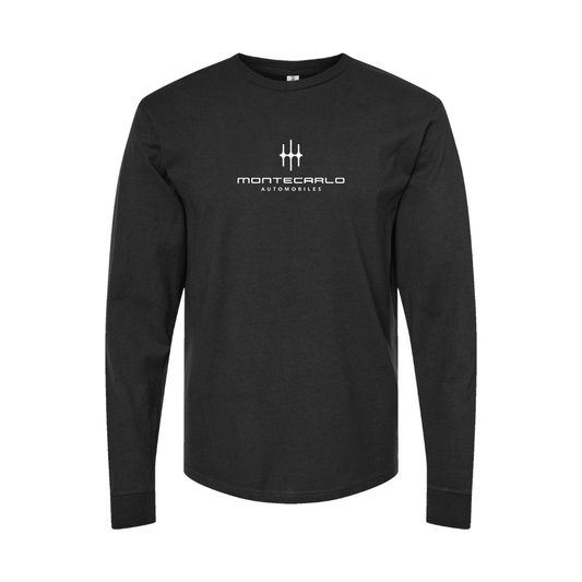 Men's Monte Carlo Automobiles Logo Long Sleeve T-Shirt