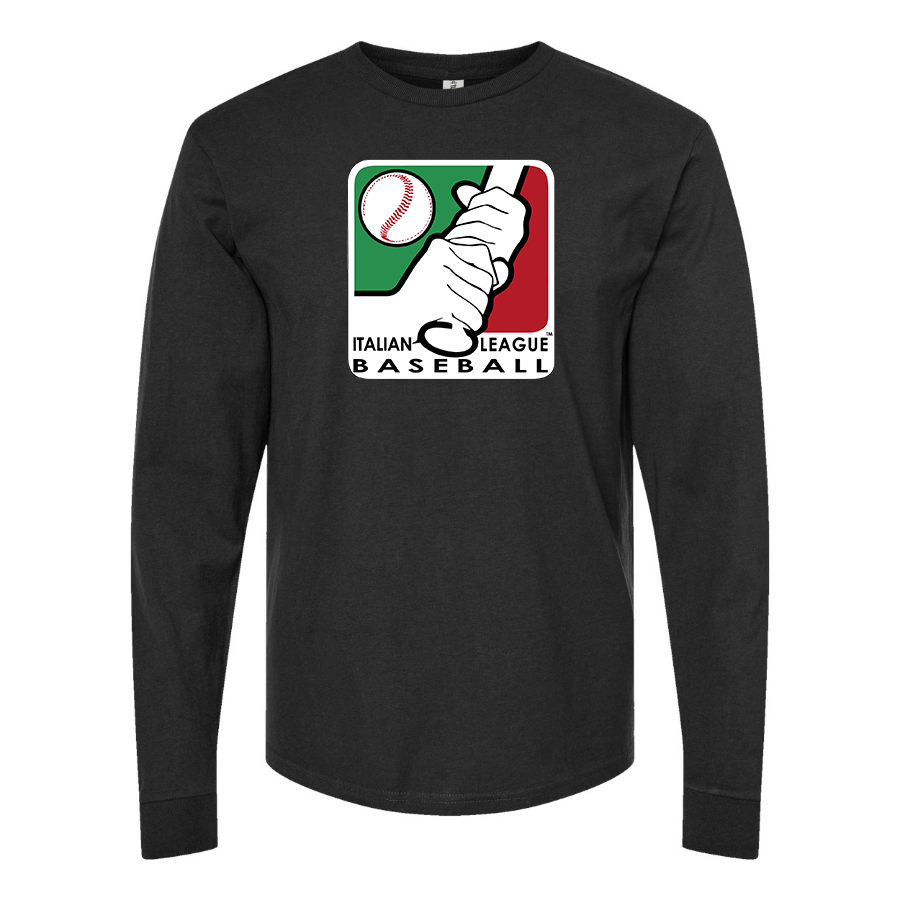 Youth Italian Baseball League Logo Long sleeves