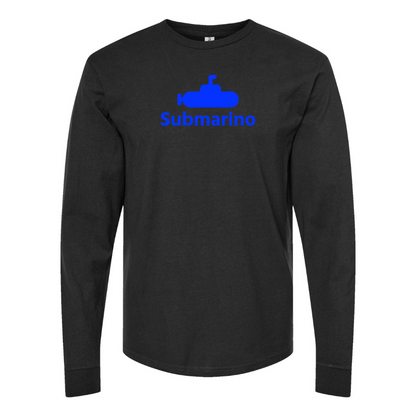 Men's Submarino Logo Cotton Long Sleeve T-Shirt