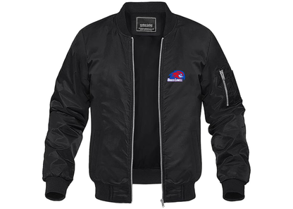 Men's UMass Lowell River Hawks Lightweight Bomber Jacket Windbreaker Softshell Varsity Jacket Coat
