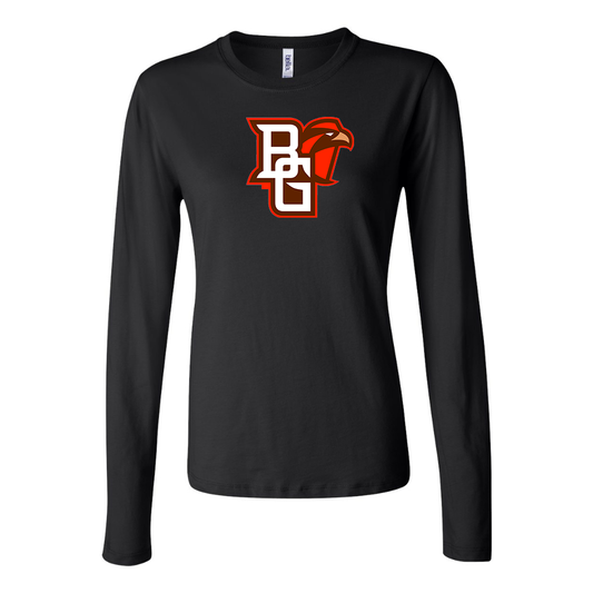 BELLA CANVAS Bowling Green Falcons  Jersey Long Sleeve Tee