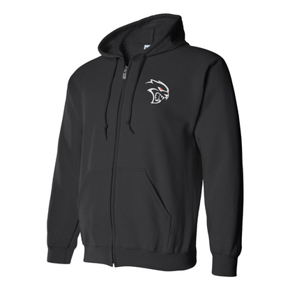 Men's Dodge Hellcat Logo Zipper Hoodie