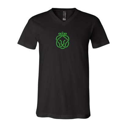 Ahold Delhaize Symbol BELLA  CANVAS - Jersey V-Neck T-Shirt