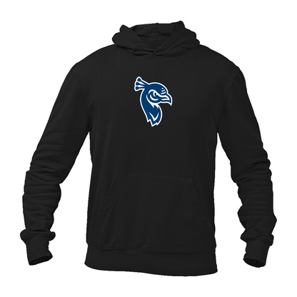 Men's Saint Peters Peacocks Logo Gildan  Heavy Blend Hooded Sweatshirt