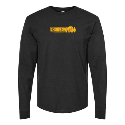 Men's Chainsaw Man Logo Long Sleeve T-Shirt