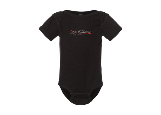 La Tamise Logo  Rabbit Skins Infant Baby Rib Bodysuit