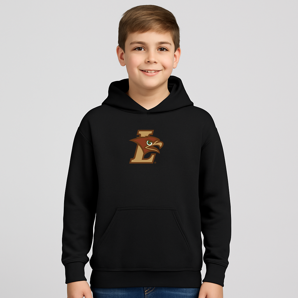 Youth Lehigh Mountain Hawks Logo Pullover Hoodie
